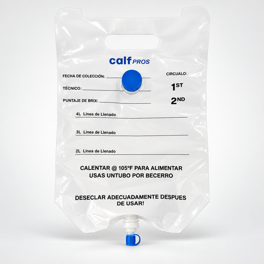 CalfPros Colostrum Bags + Feeding Tubes – 150 Count
